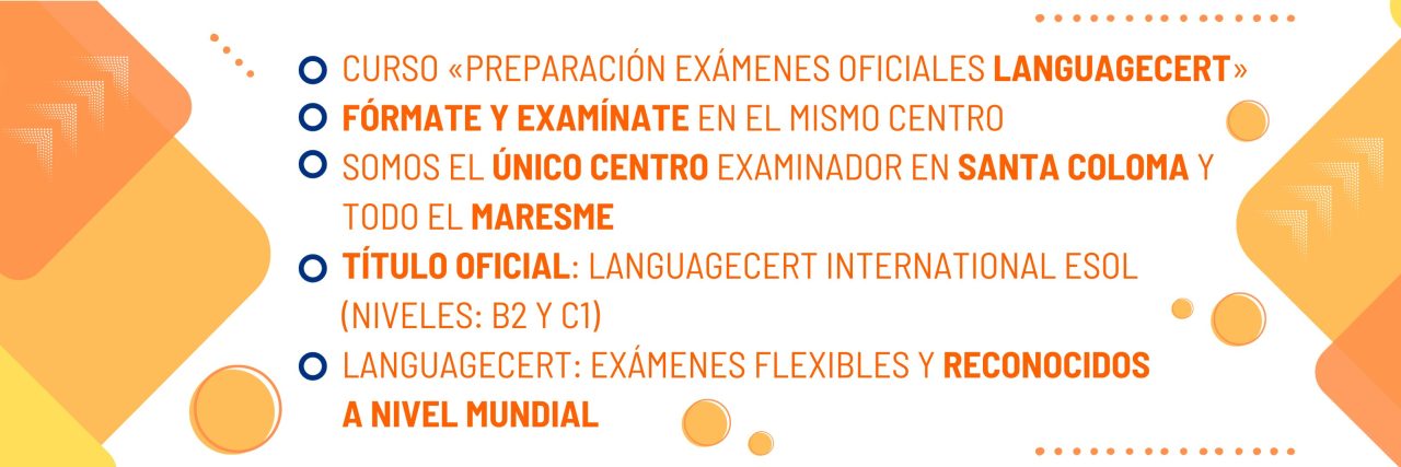 Preparación para exámenes oficiales de LanguageCert | TAU